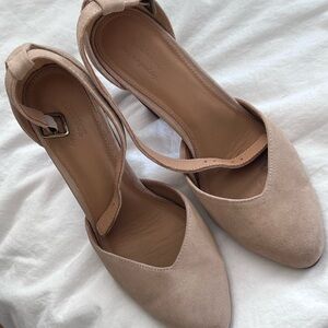 Soludos Cream Women's Heels